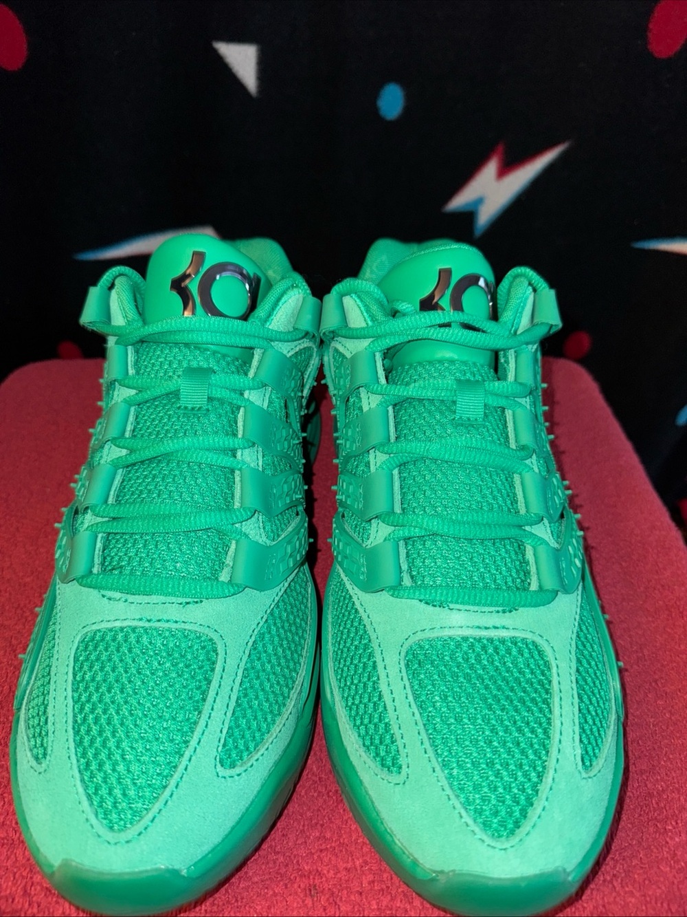 Nike KD 18 Warning Label size 10.5 brand new with original box missing lid.